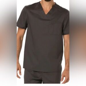 Mena Dark grey scrub tops